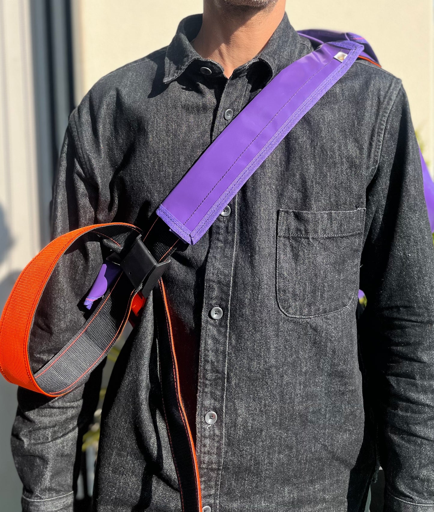 Monday Through Friday — Commercial Use Size (Purple / Orange) **50% OFF FOR CURRENT WORKING BICYCLE MESSENGERS WORLDWIDE **